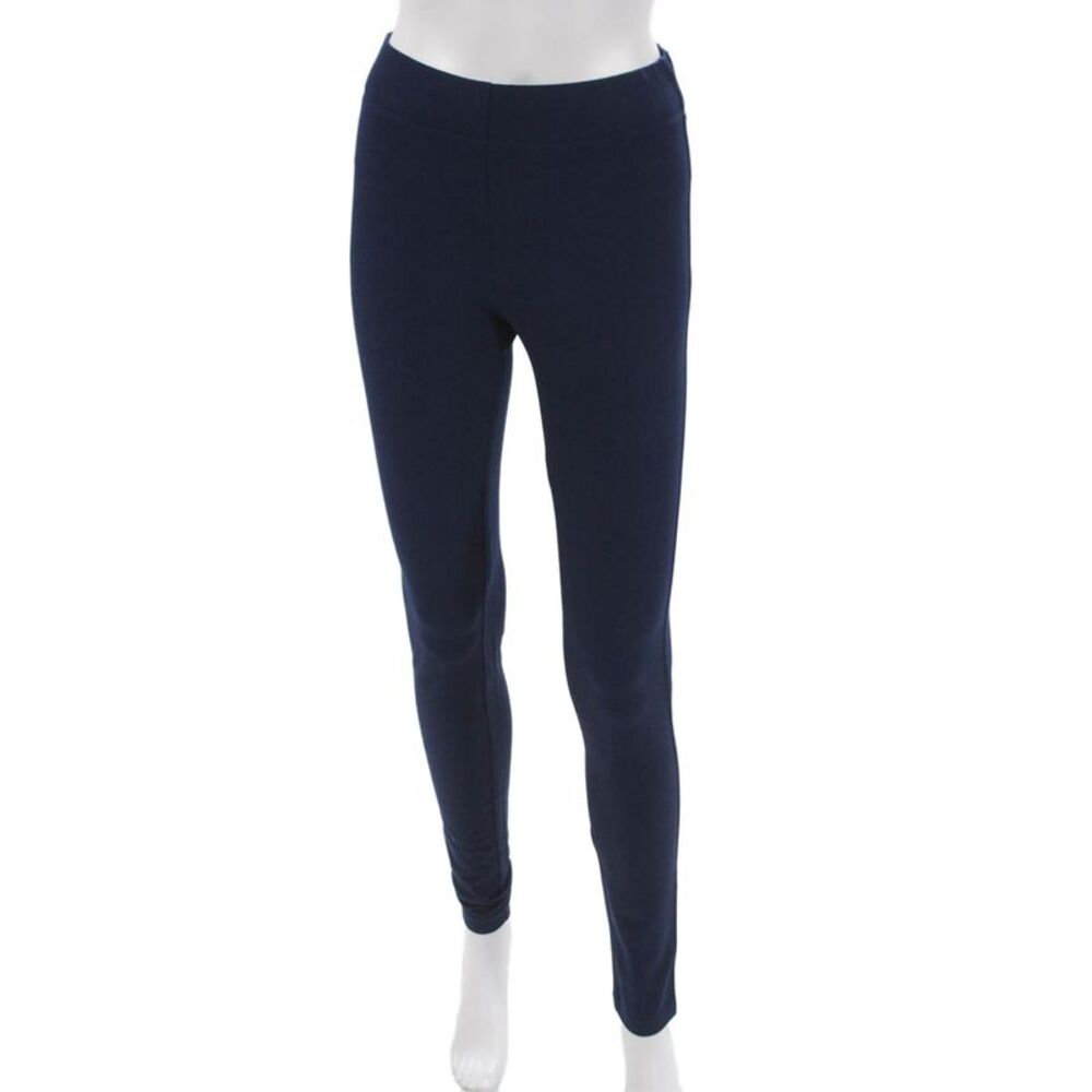 Joseph Women Jeggings Blue Solid Viscose Cotton Blend Size 34